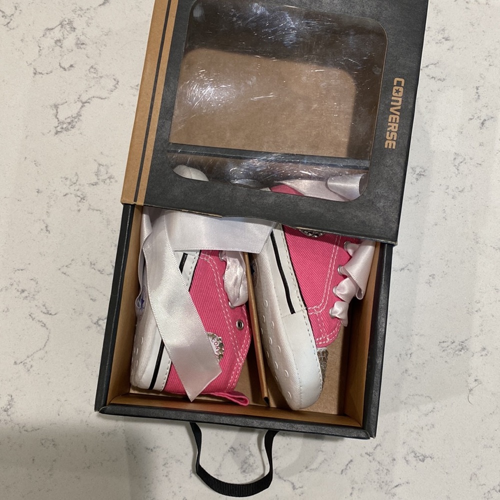 Pink Baby Converse - Picture 7 of 7